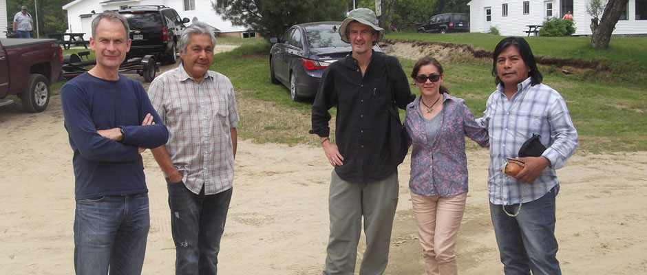 Rencontre pour le projet d’INSTEAD dans la communauté algonquine du Lac Barrière