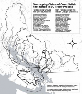 Source: Thom, Brian. 2009. "The Paradox of Boundaries in Coast Salish Territories." Cultural Geographies 16: 179-205.