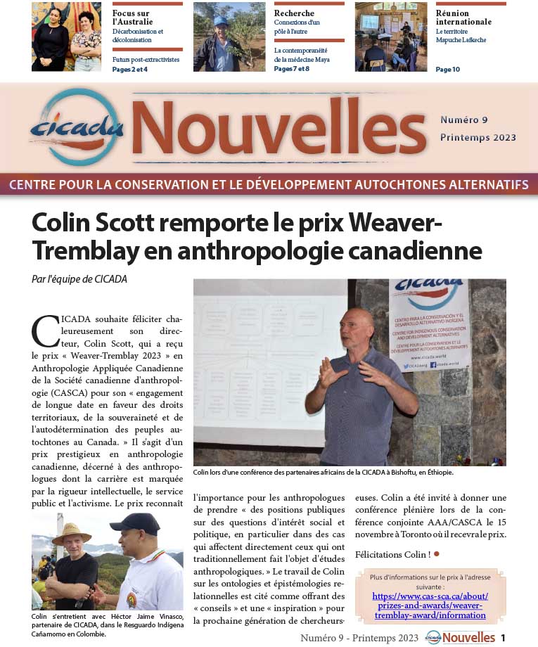 CICADA Bulletin Numéro 9