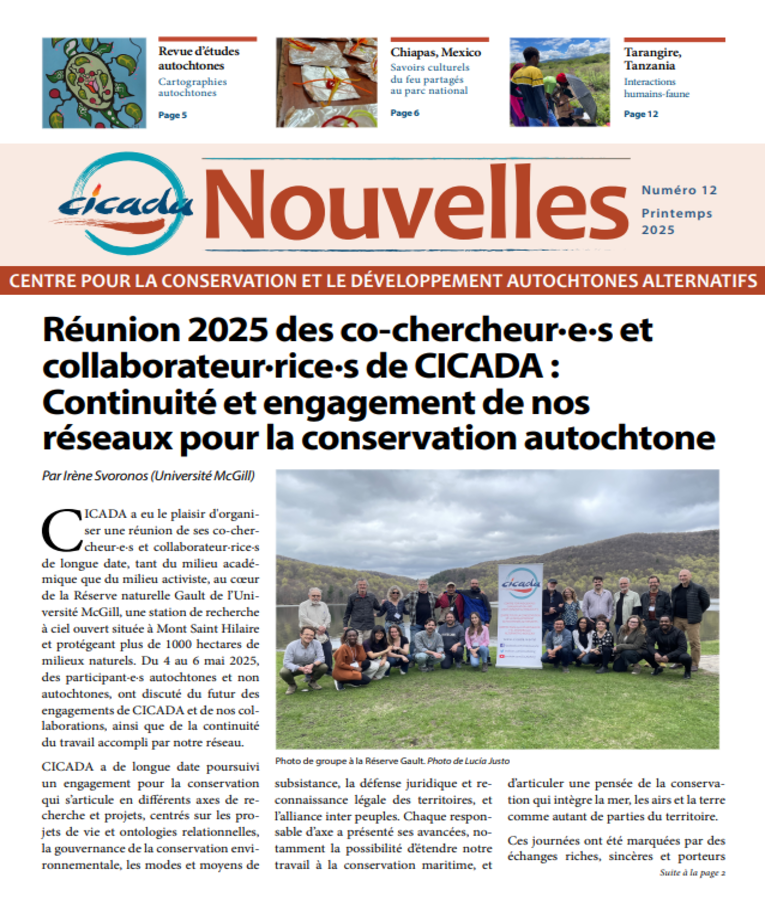 CICADA Bulletin Numéro 12